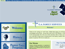 Tablet Screenshot of gafamilyservices.net